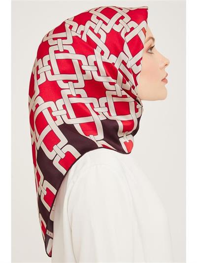 Armine Nostalji Serisi Twill İpek Eşarp 9007-60NT