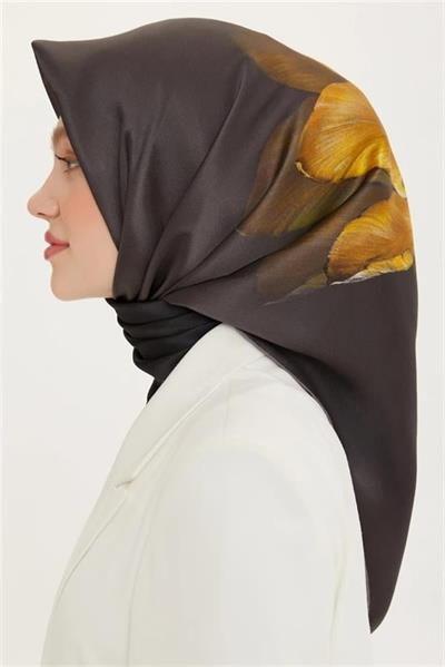 Armine Nostalji Serisi Twill İpek Eşarp 8737D-38