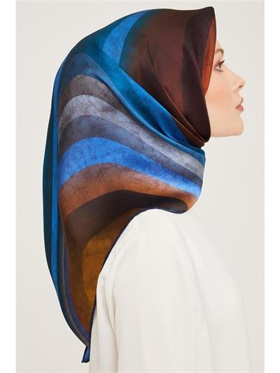 Armine Nostalji Serisi Twill İpek Eşarp 9021-33NT