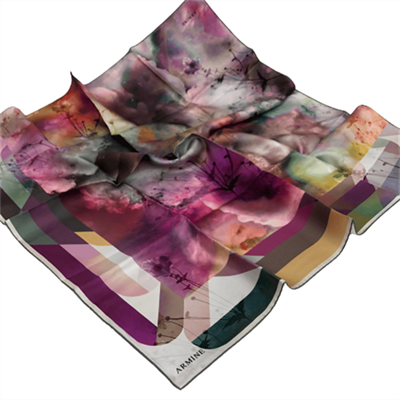 Armine Nostalji Serisi Twill İpek Eşarp 8354-88NT