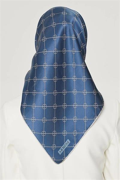 Armine Nostalji Serisi Twill İpek Eşarp 8555D-05
