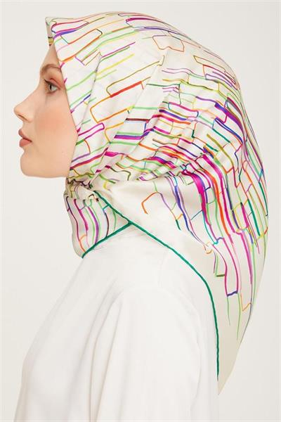 Armine Nostalji Serisi Twill İpek Eşarp 9027-31NT