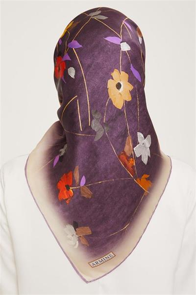 Armine Nostalji Serisi Twill İpek Eşarp 9048-32NT