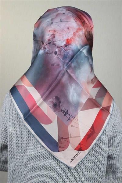 Armine Nostalji Serisi Twill İpek Eşarp 8354-86NT