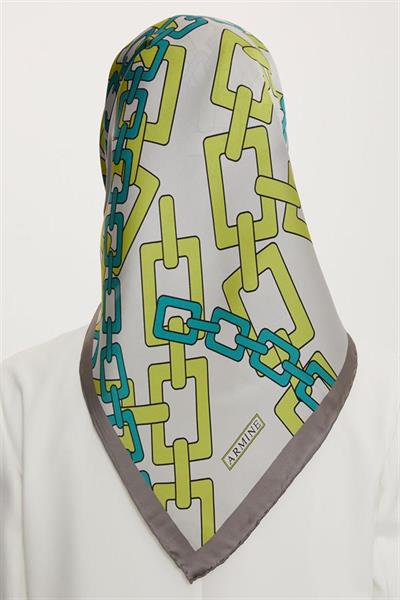 Armine Nostalji Serisi Twill İpek Eşarp 8736D-05