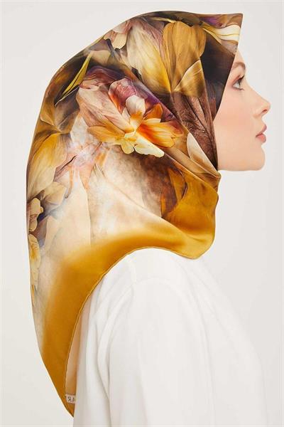 Armine Nostalji Serisi Twill İpek Eşarp 9001-58NT
