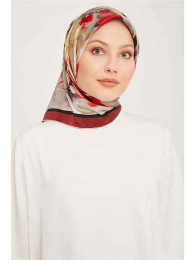 Armine Nostalji Serisi Twill İpek Eşarp 9018-51NT