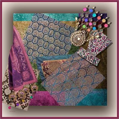 Armine Nostalji Serisi Twill İpek Eşarp 7639-11NT