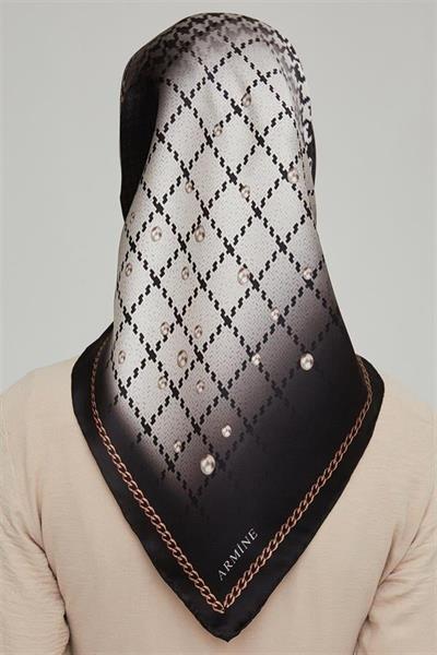 Armine Nostalji Serisi Twill İpek Eşarp 8612-80NT