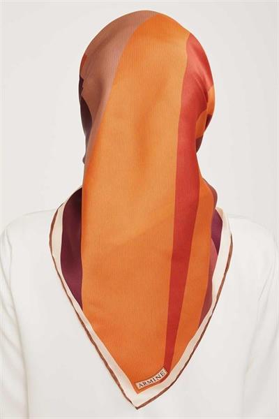 Armine Nostalji Serisi Twill İpek Eşarp 9010-09NT