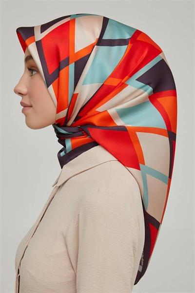 Armine Özel Nostalji Serisi Twill İpek Eşarp Modelleri 8664-09