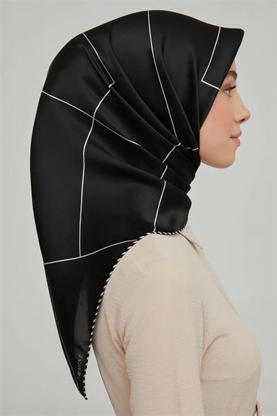 Armine Özel Nostalji Serisi Twill İpek Eşarp 8655D-02