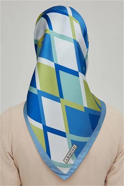 Armine Özel Nostalji Serisi Twill İpek Eşarp 8664-02