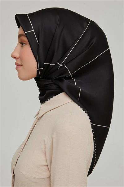 Armine Özel Nostalji Serisi Twill İpek Eşarp 8655D-02