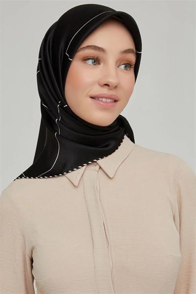 Armine Özel Nostalji Serisi Twill İpek Eşarp 8655D-02