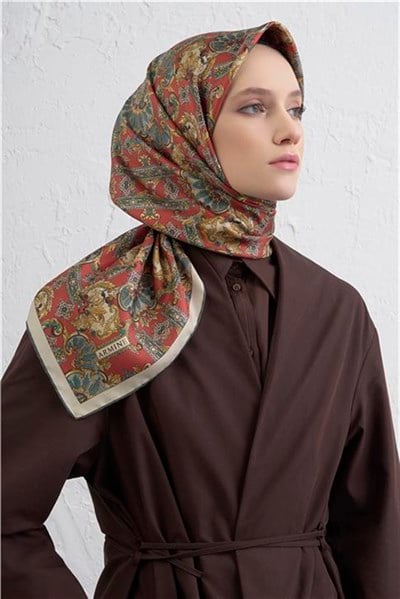 Armine Saf İpek Sura Eşarp 9416D 31