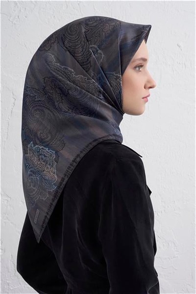 Armine Saf İpek Sura Eşarp 9428D 02