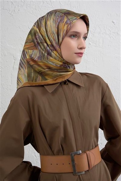 Armine Saf İpek Sura Eşarp 9430D 01