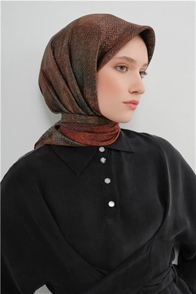 Armine Saf İpek Sura Eşarp 9437D 12