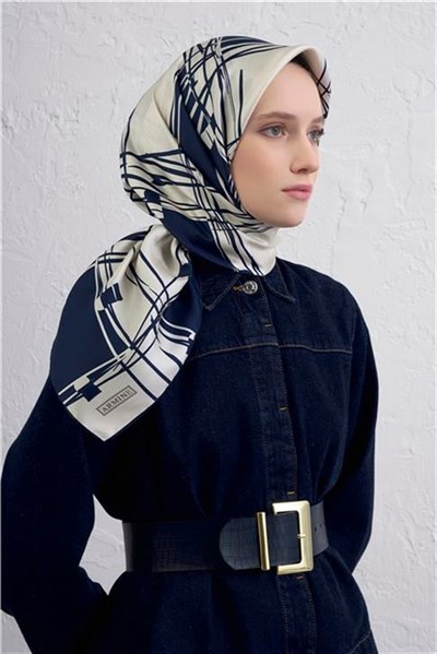 Armine Saf İpek Sura Eşarp 9442D 34
