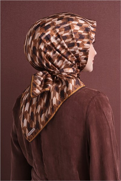 Armine Saf İpek Sura Eşarp 9623D 33