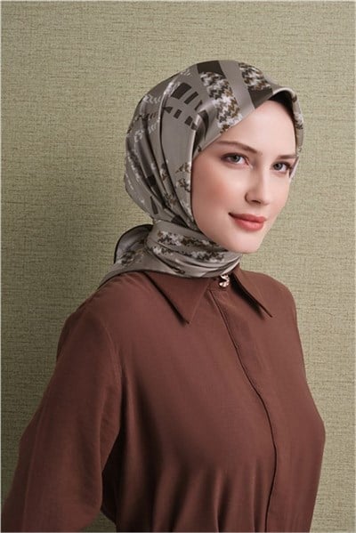 Armine Saf İpek Sura Eşarp 9634D 01