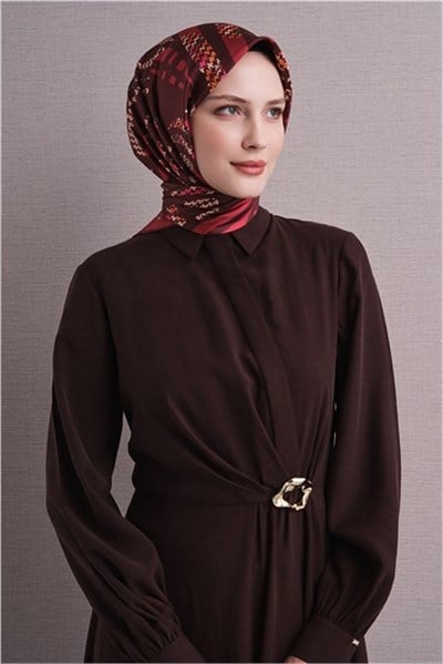 Armine Saf İpek Sura Eşarp 9634D 82