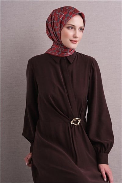 Armine Saf İpek Sura Eşarp 9638D 34