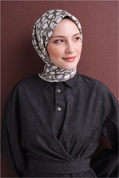 Armine Saf İpek Sura Eşarp 9638D 87
