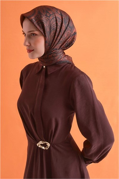 Armine Saf İpek Sura Eşarp 9640D 82