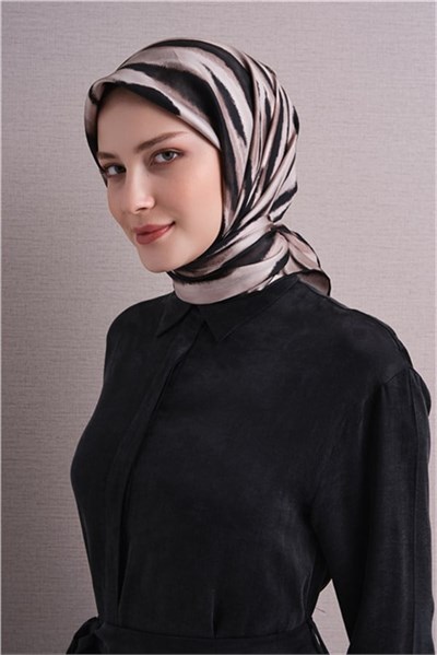 Armine Saf İpek Twill Eşarp  9629D 02