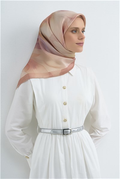 Armine Saf İpek Twill Eşarp 9519D 32