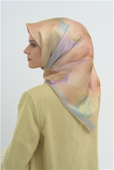 Armine Saf İpek Twill Eşarp 9519D 83