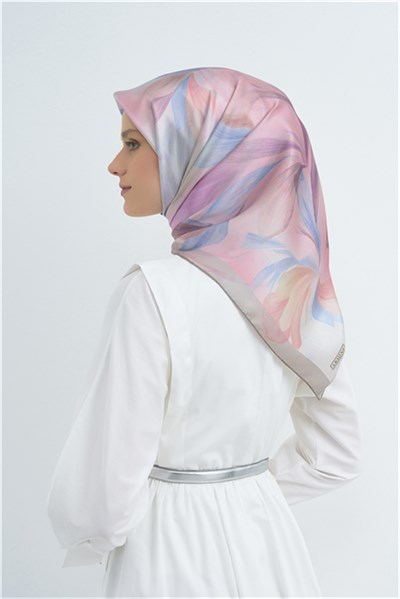 Armine Saf İpek Twill Eşarp 9519D 86