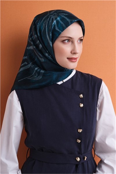 Armine Saf İpek Twill Eşarp 9600D 04