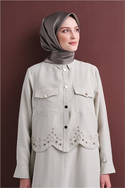 Armine Saf İpek Twill Eşarp 9601D 52