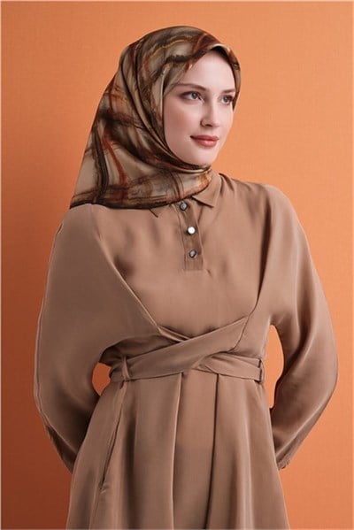 Armine Saf İpek Twill Eşarp 9602D 37