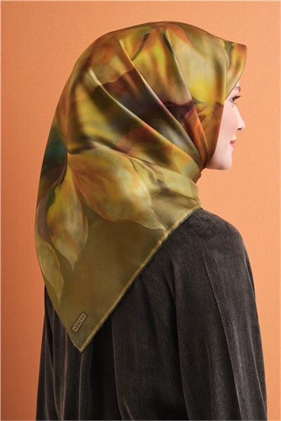 Armine Saf İpek Twill Eşarp 9603D 11