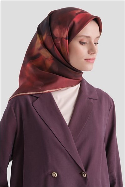 Armine Saf İpek Twill Eşarp 9603D 33