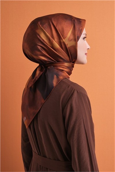 Armine Saf İpek Twill Eşarp 9606D 52