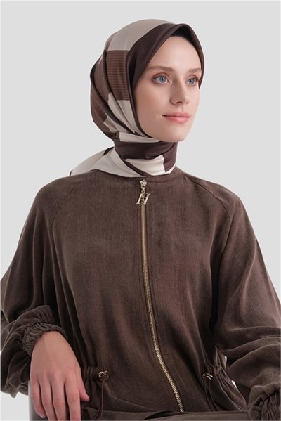 Armine Saf İpek Twill Eşarp 9610D 50