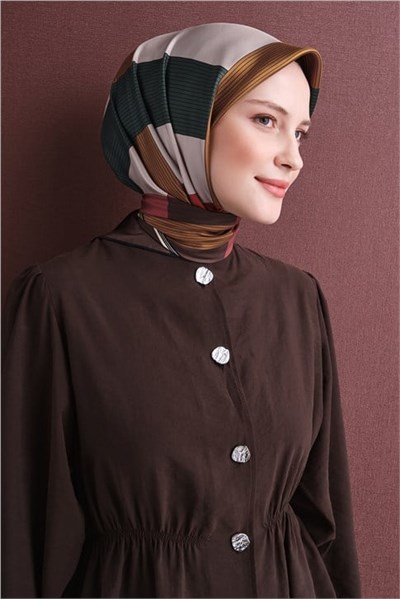 Armine Saf İpek Twill Eşarp 9610D 80