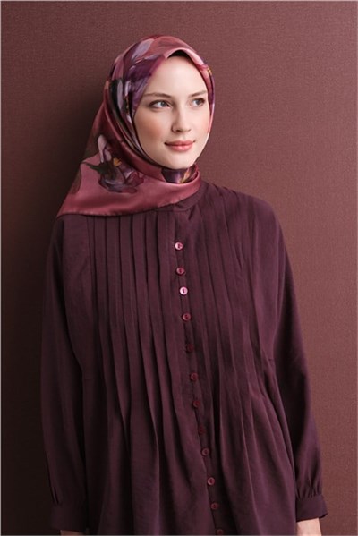 Armine Saf İpek Twill Eşarp 9611D 31