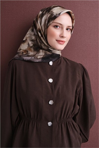 Armine Saf İpek Twill Eşarp 9613D 84