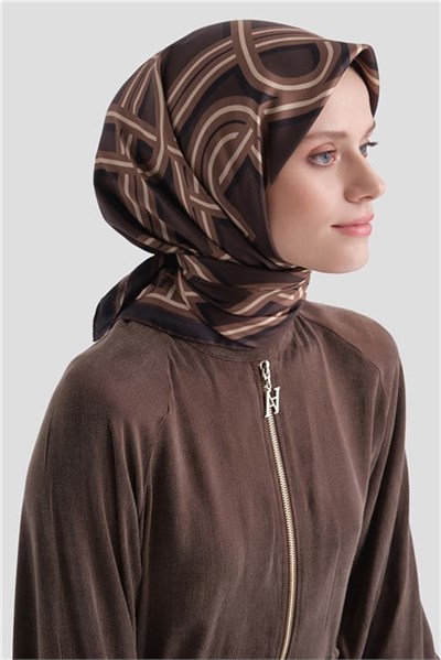 Armine Saf İpek Twill Eşarp 9614D 50