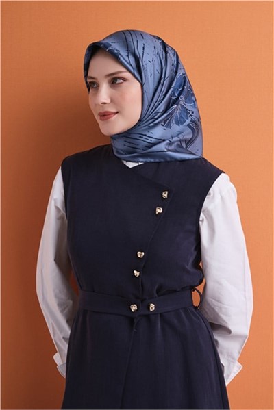 Armine Saf İpek Twill Eşarp 9617D 02