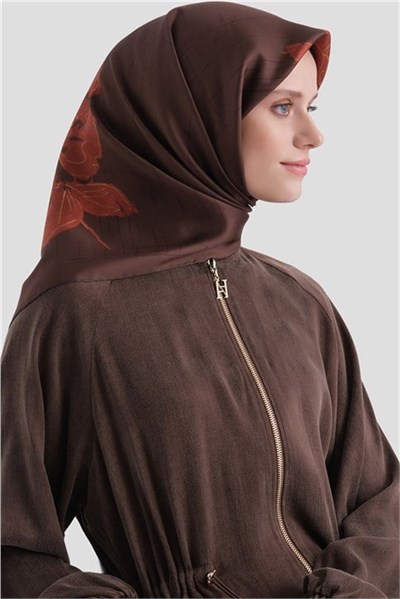 Armine Saf İpek Twill Eşarp 9617D 36
