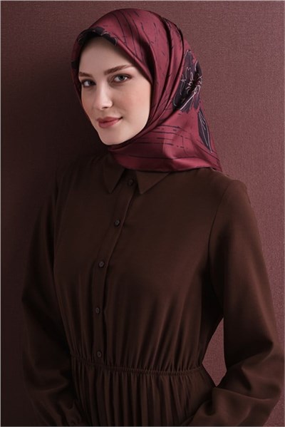 Armine Saf İpek Twill Eşarp 9617D 81