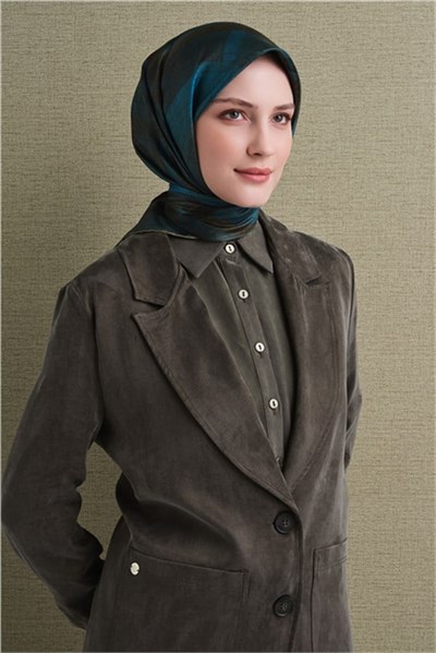 Armine Saf İpek Twill Eşarp 9618D 03