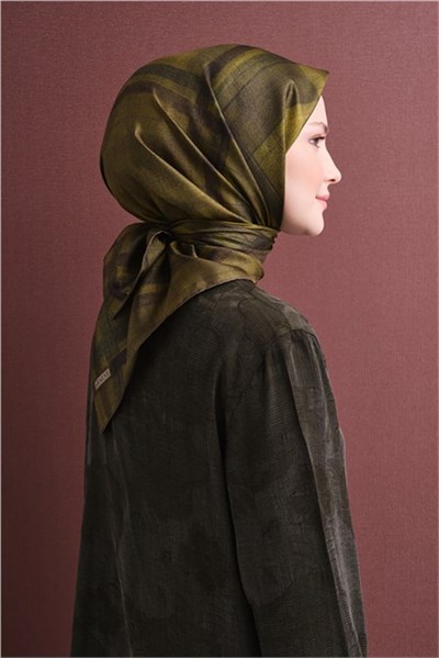 Armine Saf İpek Twill Eşarp 9618D 81